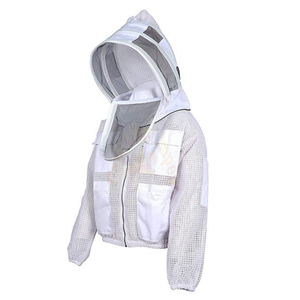 Chaqueta de apicultor ventilada 3 Chaqueta de apicultura de malla de tres capas Ultra Breeze Overall Bee Proof Tela ultraligera Ultra - Product Image 2