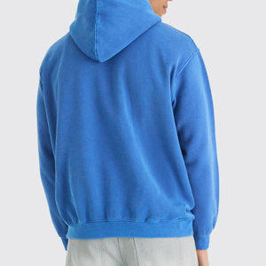 Vente en gros de sweats à capuche de haute qualité, personnalisés avec logo, en coton lourd 340G, surdimensionnés, impression numérique, 2 pièces, pour l'hiver - Product Image 2