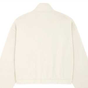 Shop Now Custom Turtleneck Hoodies for <b>Women</b> <b>Quarter</b> <b>Zip</b> Long Sleeves Activewear Personalized Sweatshirts For <b>Womens</b> - Product Image 3