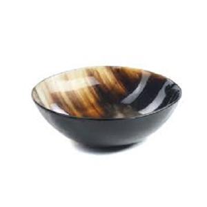 Cuencos de cuerno al por mayor hechos a mano, cuerno natural decorativo, diseño personalizado, cuenco para servir ensalada o frutas, cuenco para servir cuerno chino - Product Image 1