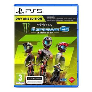 Para PlayStation 5, Juego Deportivo Monster Energy Supercross 25 Day One Edition, PEGI 3+, 1153951 - Product Image 1