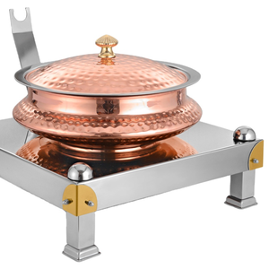 ชุดอุ่นอาหารสแตนเลสคิงอินเตอร์เนชั่นแนล สำหรับงานเลี้ยง บุฟเฟ่ต์ คุณภาพสูง ชุดอุ่นอาหารบุฟเฟ่ต์ - Product Image 1