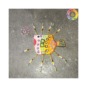 Innovadores juguetes navideños de madera-Diseño Maverick, adornos de madera con forma de animal - Product Image 4