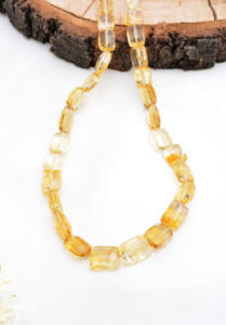 Citrine สร้อยคออัญมณีธรรมชาติรูปทรงแฟนซี, อัญมณีสำหรับการทำเครื่องประดับที่ดีทำอัญมณี - Product Image 3