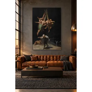 Impression sur toile Fida Goya Witches' Flight - Product Image 1