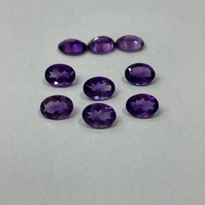 Natural Amethyst Gemstone Hot Sale Oval Cut Loose <b>Purple</b> Amethyst <b>Purple</b> Amethyst for Jewelry Making Handmade Bulk Product - Product Image 3