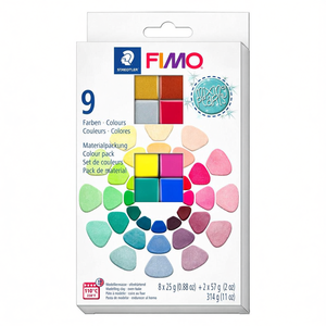 STAEDTLER Kit de Manualidades con Arcilla Fimo Effect Pearl MixMica, 10 Piezas - Product Image 2