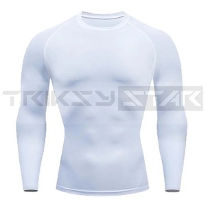 T-shirt à séchage rapide pour hommes, manches courtes, gym, fitness, 100% coton, respirant et écologique - Product Image 5