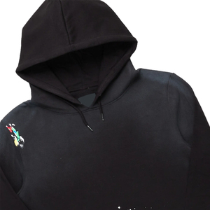 Trajes de sudor lavados con ácido personalizado 100% algodón Terry chándal de gran tamaño hombres Flare pantalones de chándal apilados y conjunto con capucha - Product Image 4