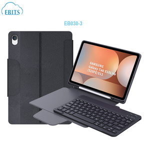 Funda desmontable para teclado <span class=keywords><strong>Bluetooth</strong></span> para Galaxy <span class=keywords><strong>Tab</strong></span> S10Lite EB 030-3 de 11 pulgadas con ranura para bolígrafo, soporte de bisagra de Metal multiángulo - Product Image 1
