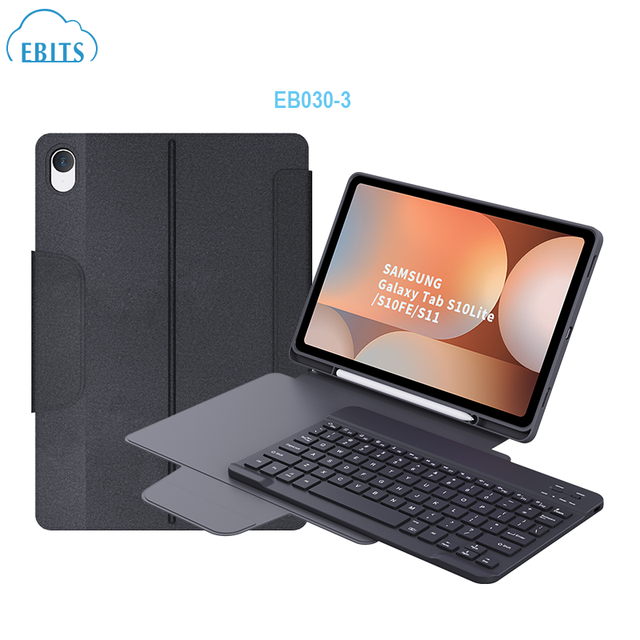 New Detachable Wireless Keyboard Case for for Tab S10 Lite EB030-3 11 Inch Multi-Angle Metal Hinge Touchpad Pen Slot