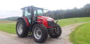 Tracteurs agricoles Massey Ferguson 5708 d'occasion à vendre, avec commande de puissance côté gauche et commandes à levier en T côté droit. - Product Image 6