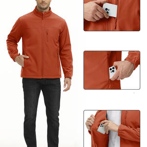 แจ็กเก็ตกลางแจ้งสำหรับผู้ชายเสื้อกันลมระบายอากาศใส่สบายบุเกล็ดหิมะ - Product Image 2