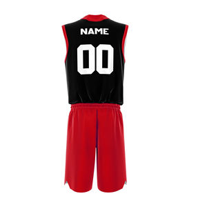 Uniforme de baloncesto hecho a medida, ropa deportiva de entrenamiento, tela de poliéster, Jersey sublimado, aparejos, sarga, Impresión de COSH - Product Image 6