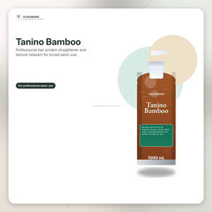 Lotion lissante pour cheveux à la kératine hydrolysée, aux aminos et à l'extrait de bambou brésilien, parfum frais et herbal - Product Image 2
