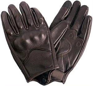 Guantes de moto de cuero genuino unisex logotipo personalizado/diseño guante de moto de carreras con gama superior - Product Image 3