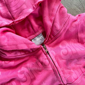 Ensemble sweat-shirt à capuche zippé et short jaune pour femmes personnalisé 2 pièces - Product Image 3