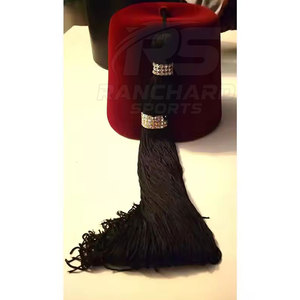 Sombrero Fez Ceremonial Masónico, Sombrero Fez Masónico Personalizado con Logotipo Masónico Bordado, Sombrero Fez Shriner Masónico para Hombre - Product Image 5