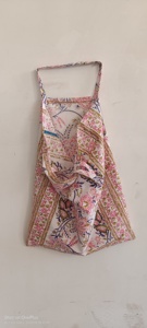 Tay khối in bông bãi biển túi bông lớn GYPSY Tote PURSE Bohemian Carry Vai Túi - Product Image 3