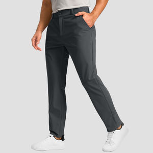 .กางเกงกอล์ฟผู้ชายทำจากผ้าเนื้อนุ่มระบายอากาศได้ดีสำหรับการฝึกออกกำลังกายการเดินและการเดินทางกลางแจ้งแบบลำลอง - Product Image 4