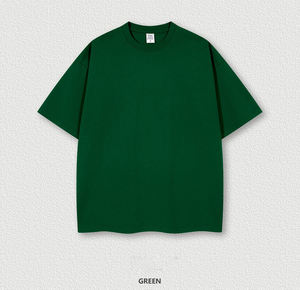 Streetwear Drop Shoulder Crewneck 100 Cotton <b>Heavyweight</b> Tshirt Boxy Fit Blank Athletic <b>T</b> <b>Shirt</b> <b>T</b>-<b>shirt</b> for <b>men</b> DDP Shipping - Product Image 6