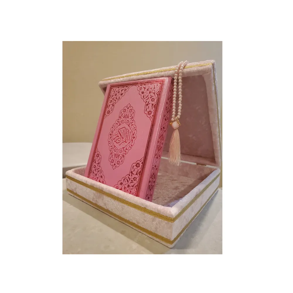 New design Arabic Style Islamic religions book High Quality Quran Box made in Pakistan