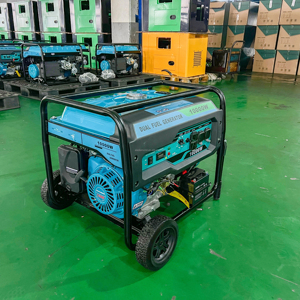 3kW에서 8kW 10kVA 휴대용 듀얼 연료 발전기 가솔린 LPG 전원 백업 무소음 발전기 가정 및 야외용 - Product Image 1