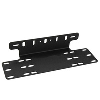 Support universel de plaque d'immatriculation avant, support de cadre de plaque d'immatriculation pour camionnettes, voitures tout-terrain, SUV