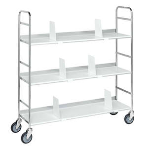KM152 Carrito de Almacenamiento Metálico Moderno y Minimalista, Archivadores Electro-Galvanizados para Laboratorio, Almacén, Dormitorio, Gimnasio y Hogar - Product Image 1