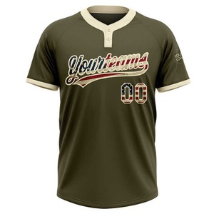 Camiseta de Béisbol y Sóftbol Sublimada Personalizada para Adultos, 100% Poliéster, Transpirable, de Secado Rápido, Personalizada con el Logotipo y Nombre del Equipo - Product Image 5