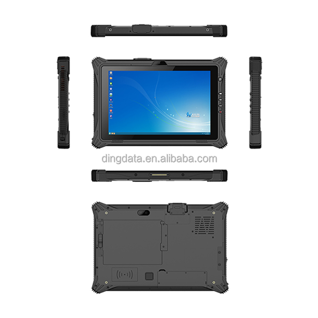 Customizable Win 11 Industrial Rugged Tablet with RJ45 RS232 USB3.0 2D Scanner Options