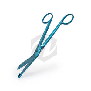 Ciseaux à pansement Lister Ciseaux à bandage et traumatologie de sécurité de qualité supérieure Instruments médicaux de premiers soins en acier inoxydable robustes - Product Image 1