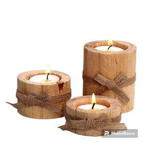 Suministro a granel de portavelas de madera por fabricantes indios - Product Image 6
