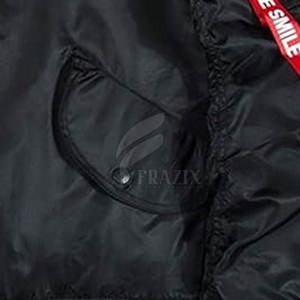 Chaqueta Bomber de Satén Personalizada con Cuello Alto para Hombre, Ajustada, Transpirable, Colores y Logotipos Personalizables, Venta al Por Mayor 2024 - Product Image 4