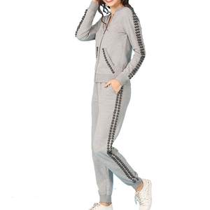 Survêtement unisexe tendance, léger et respirant, grandes tailles, qualité supérieure, motif uni décontracté pour l'hiver, logo personnalisé 100% - Product Image 2