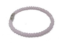 Bracelet en cristal de quartz rose, perles rondes facettées, fait main, Feng Shui, bijoux de mode pour hommes et femmes, cadeau