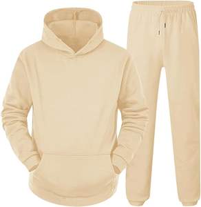 Servicio rápido, conjuntos de chándal para hombre, chándal de manga larga con cremallera completa, chaquetas y pantalones activos, trajes de 2 piezas - Product Image 5