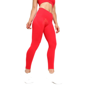 กางเกงรัดรูปยาวเต็มตัวสำหรับผู้ชายสีทึบเอวกลางไร้รอยต่อเซ็กซี่ฟิตเนสฟิตเนสแบบกดสำหรับเล่นโยคะ - Product Image 3