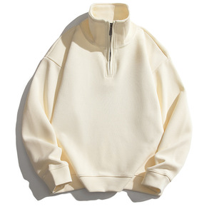 <b>Men</b> Custom Logo Zipper Hoodies for Autumn Winter Loose <b>Base</b> <b>Layer</b> Shirt with Casual Top Versatile Hoodies Sweatshirts - Product Image 1
