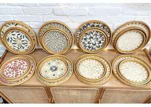 Handcrafted Rattan Tray For Snack Candy And Fruit Presentation Vietnam Origin | Restaurant Homestay Decor - Product Image 2