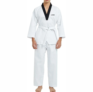 Uniforme de entrenamiento de Jiu Jitsu de algodón de secado rápido de alta calidad Unisex Diseño personalizable Karate Martial Top Servicios OEM disponibles - Product Image 5