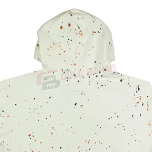 Nouvel arrivage de sweats à capuche d'extérieur imprimés à pois blancs pour femmes séchage rapide pour la saison hivernale vente en ligne de logo avant - Product Image 5