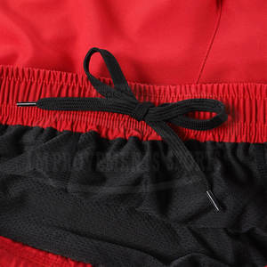 กางเกงขาสั้นออกกำลังกายของผู้ชายสีพื้นสไตล์ใหม่ขายดี - Product Image 2