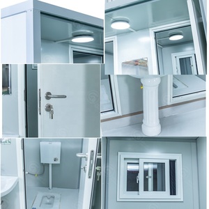 Toilettes portables pour deux personnes, toilettes mobiles pour <span class=keywords><strong>travaux</strong></span> en extérieur, pour chantier de construction, toilettes portables durables pour les travailleurs - Product Image 2