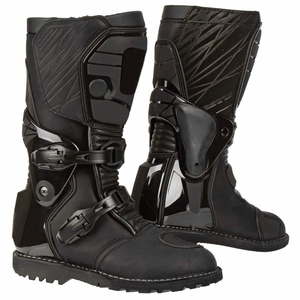 Vente en gros de nouvelles chaussures de vélo tout-terrain d'hiver professionnelles bottes de course de moto en cuir imperméable et coupe-vent respirant - Product Image 1