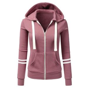 Sweatshirts et pulls à capuche pour femmes, haute qualité, 100% coton, vêtements de sport surdimensionnés pour femmes, pulls unis, pulls à capuche pour l'entraînement - Product Image 3