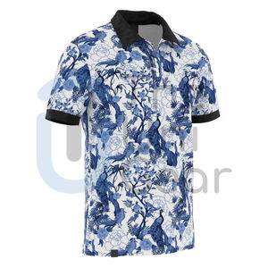 Camiseta de Verano Personalizada con Logotipo, de Punto, de Poliéster, de Manga Corta, de Secado Rápido, Informal, para Hombre y Mujer, Estilo Golf - Product Image 2