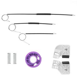 Kit de réparation de vitre avant droite pour Volkswagen Polo 4 (expédition depuis le fabricant turc) Code produit: FD113121 - Product Image 1