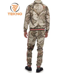 Custom sublimation tracksuit for men with <b>detailed</b> printing flexible fit and soft fabric for all day performance and comfort - Product Image 2