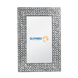 Gran oferta de Vietrustic, adorno de pared de espejo de concha de Capiz de estilo Natural para decoración de habitación de bebé - Product Image 1